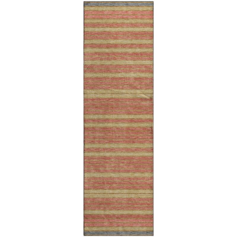 Premium Washable Super Soft Border Geo Mayfield Rug