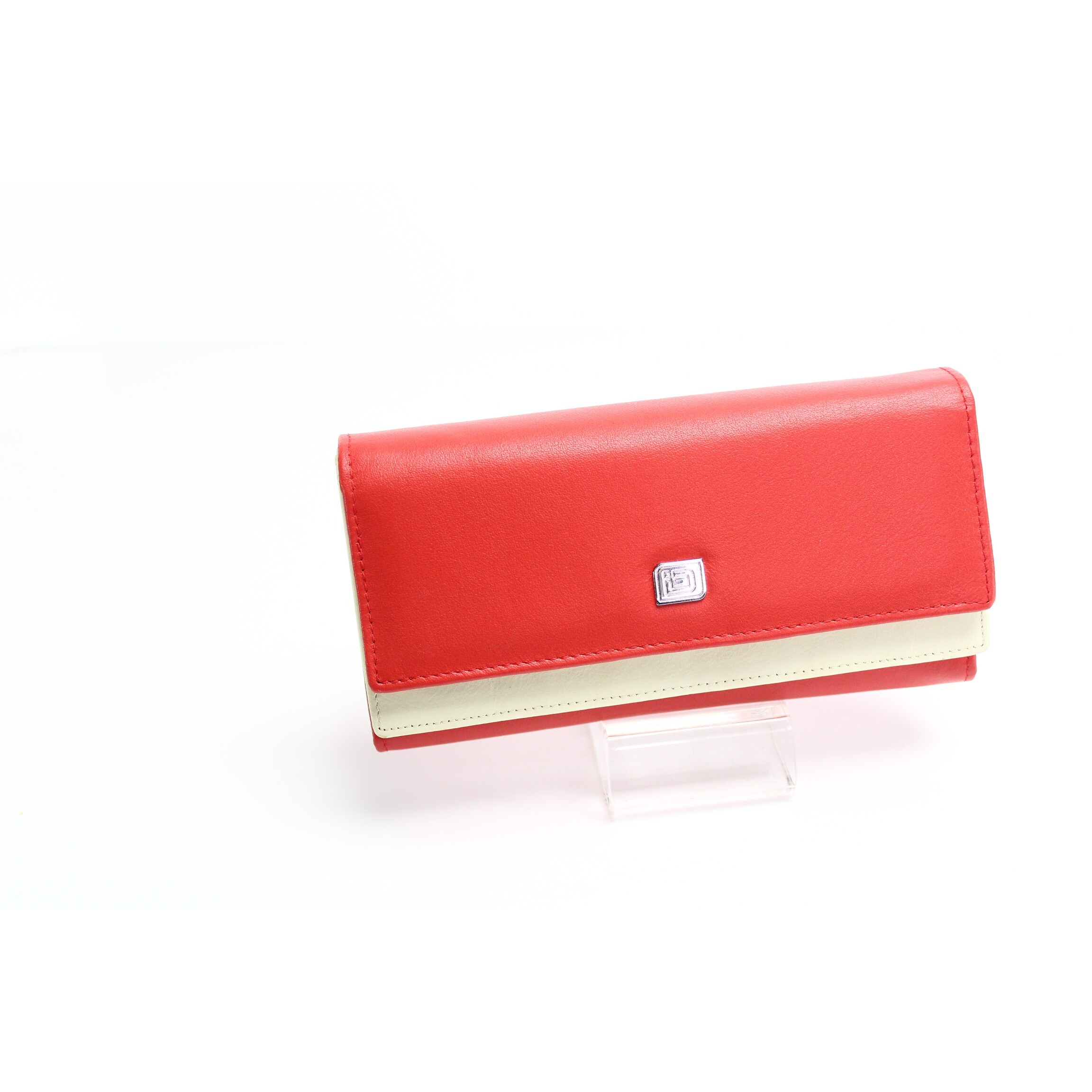 red and gold clutch