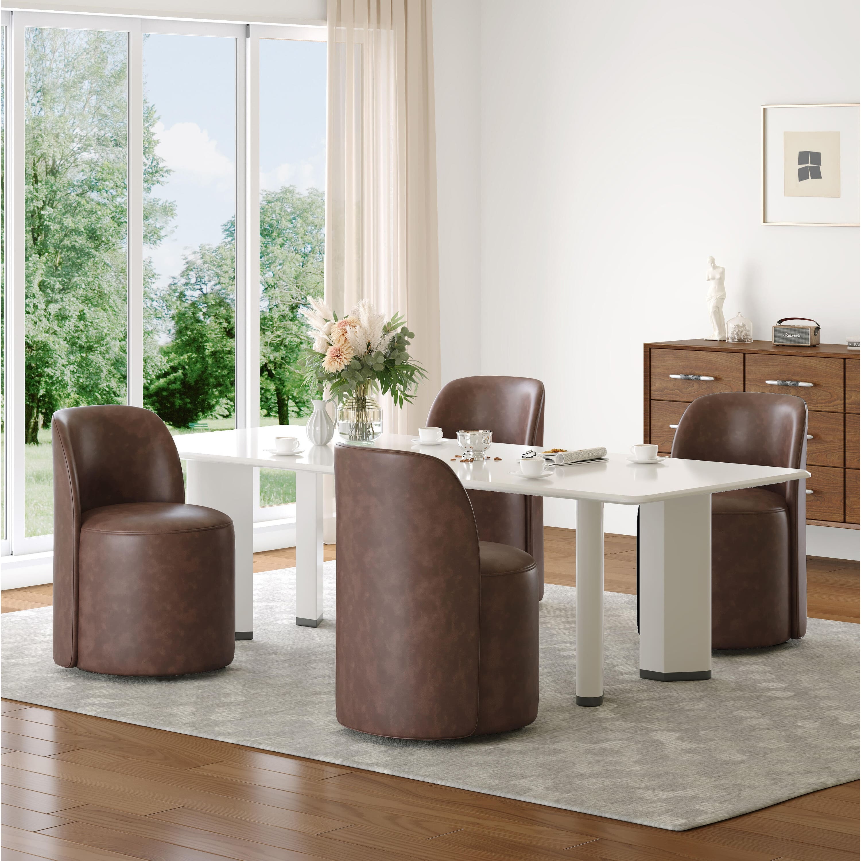 Option PU BROWN 4SET