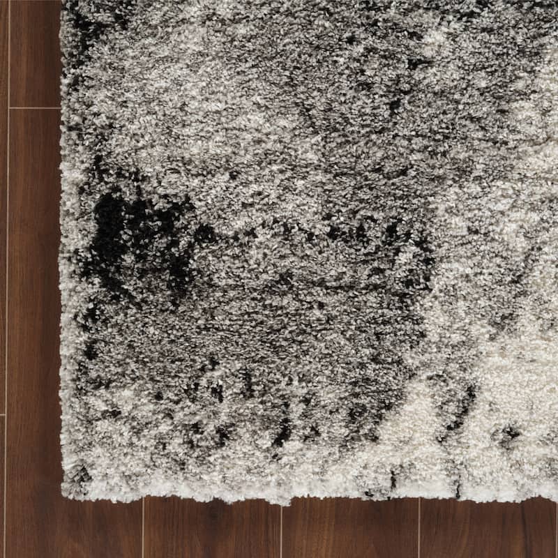 Noori Rug Lux Adrian Abstract Modern 2-inch Thick Shag Rug