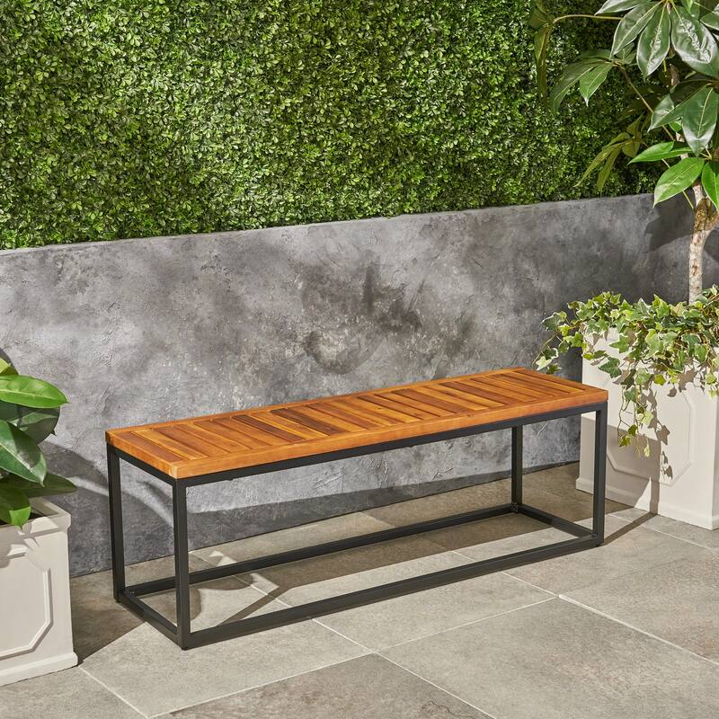 Backyard Bench Corridor Bench Patio Bench Entry Bench - Teak
