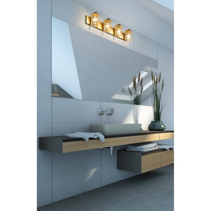 Bellevue ZBF49380 Michell 4 Light 34" Wide Vanity Light