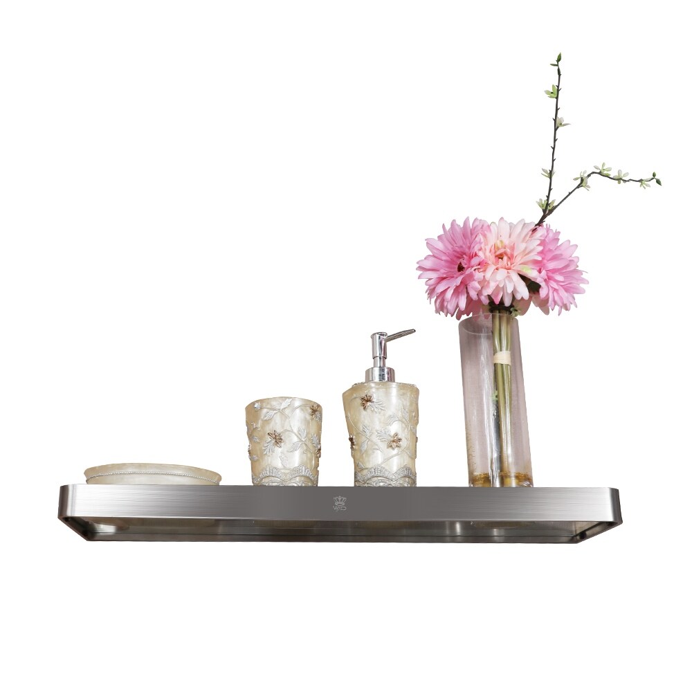 Shop Kes Bathroom Tempered Glass Shelf 14 8mm Thick Wall Mount Rectangular Overstock 31768525