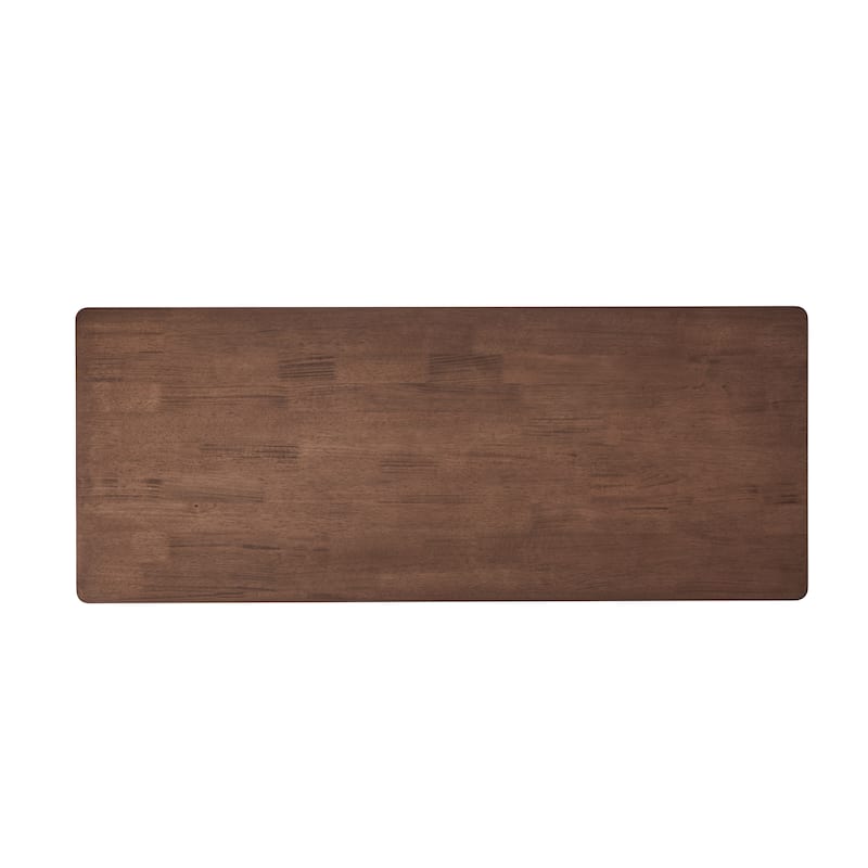 Wood Desk with Drawers, Small Computer Desk for Small Spaces