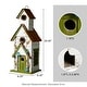 preview thumbnail 12 of 30, Glitzhome 24"H Extra-Large Farmhouse Rustic Wood Birdhouse
