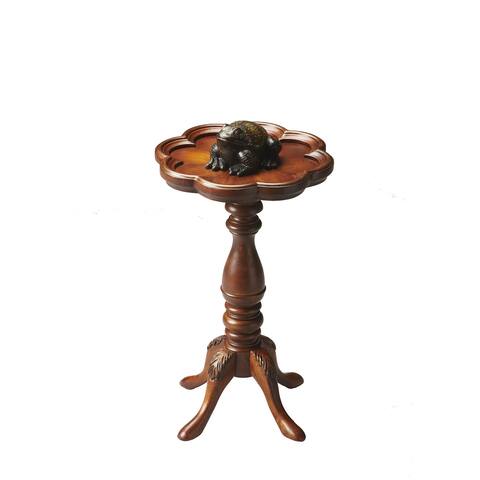Handmade Butler Whitman Olive Ash Burl Scatter Table