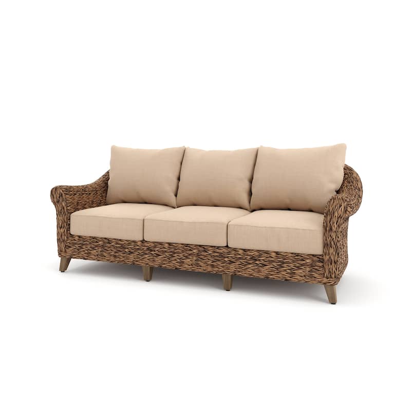 Cayman Sunbrella Sofa, Heritage Brown