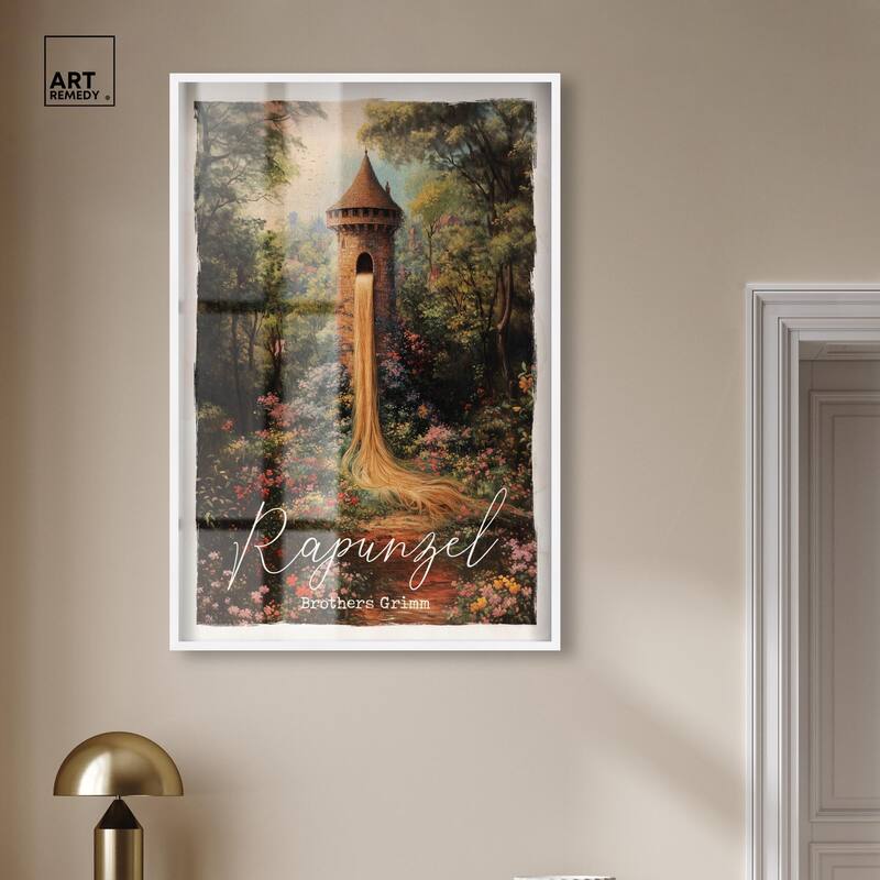 Rapunzel Classic Shadowbox by Art Remedy