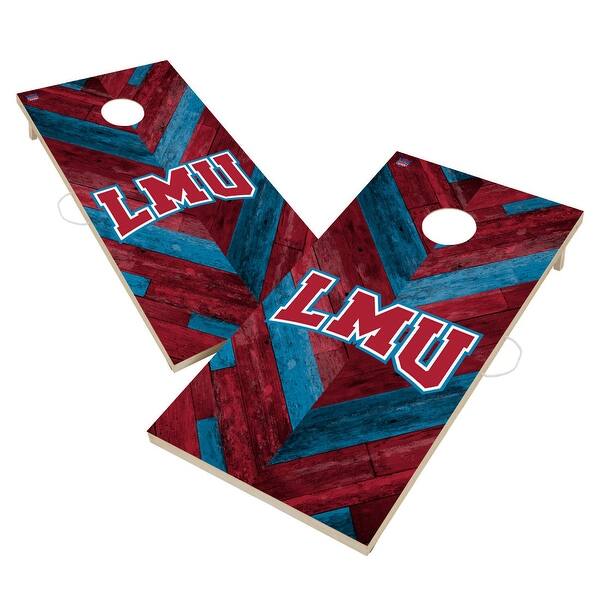 slide 2 of 6, Loyola Marymount University Lions Cornhole Board Set 16 Years and Up