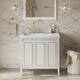 Option White / White Carrara