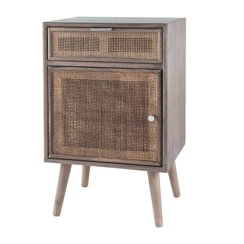 28"Tall Storage Cabinet with Drawer and Door for Livingroom & Bedroom
