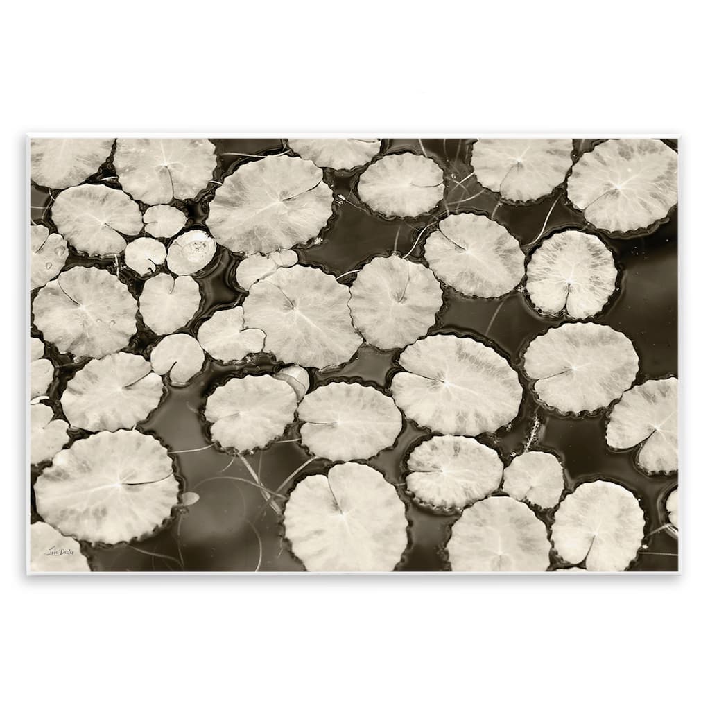 Stupell White Floating Lily Pads Wall Plaque Art Design By Lori Deiter