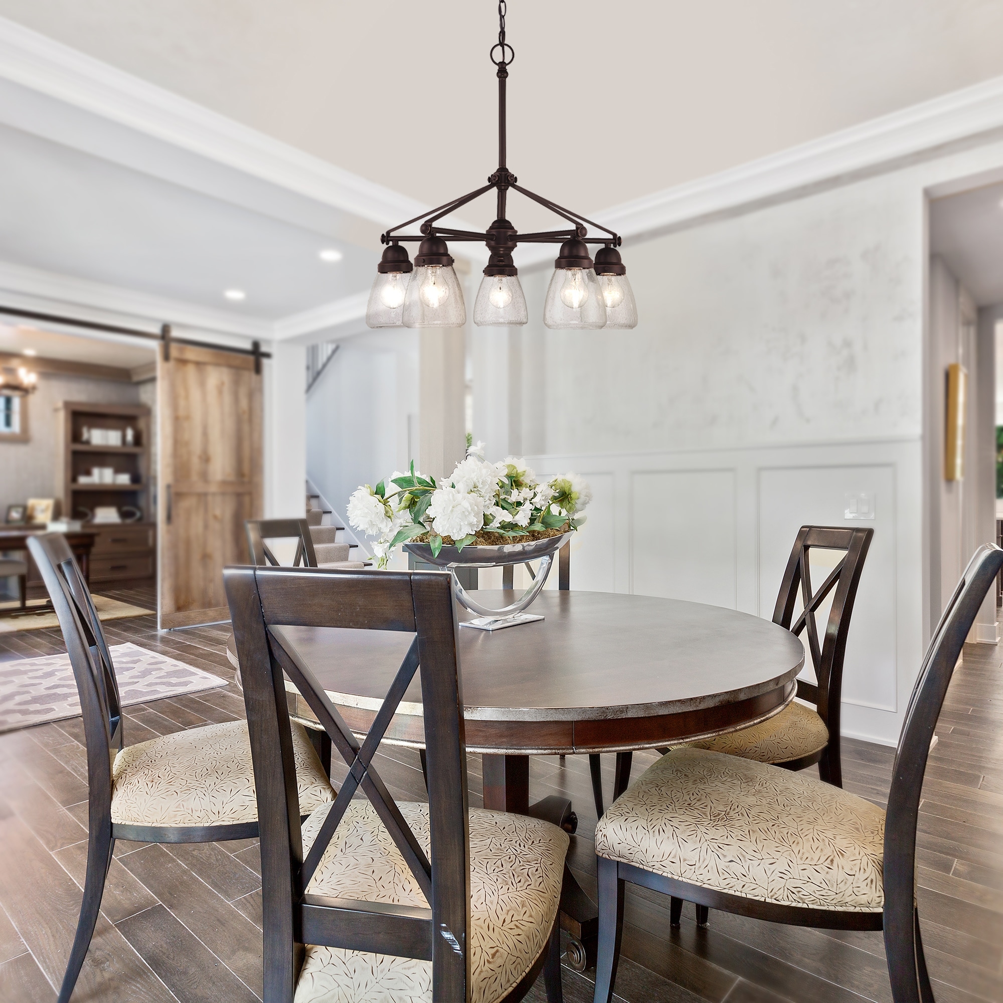 Bronze dining room light hot sale