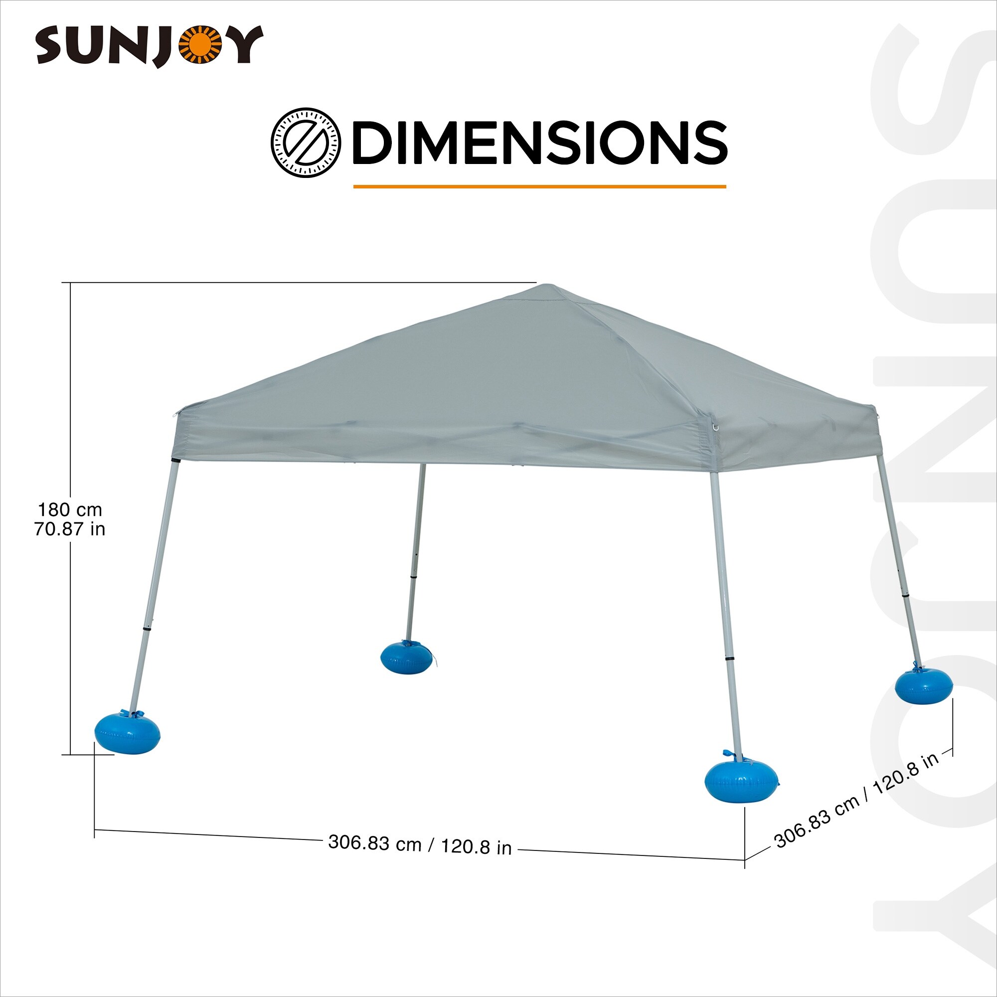 Sunjoy Floating Pool Canopy 10undefined undefined 10undefined Pop