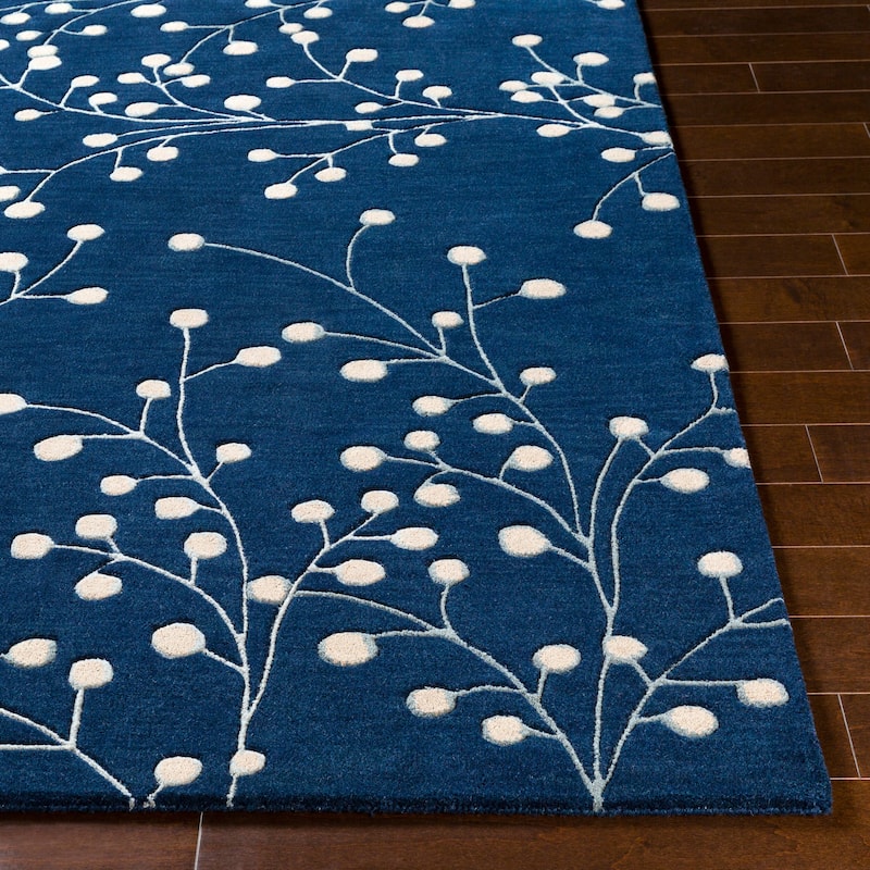 Livabliss Athena French Country Floral & Botanical Hand Tufted Area Rug