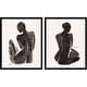 preview thumbnail 1 of 1, Anne Tavoletti 'Neutral Nudes' Framed Art (Set of 2)