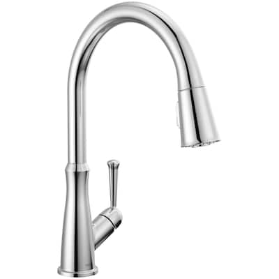 Delta 9110-DST Westville 1.8 GPM Single Hole Pull Down Kitchen Faucet
