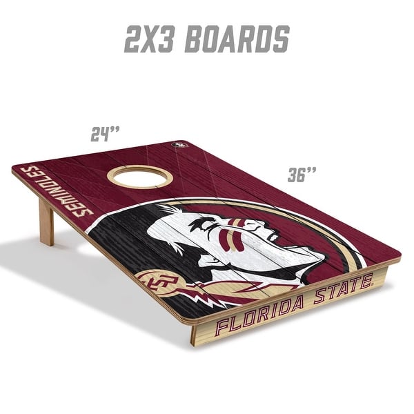 Florida State Seminoles NCAA Tailgate Cornhole Board Set