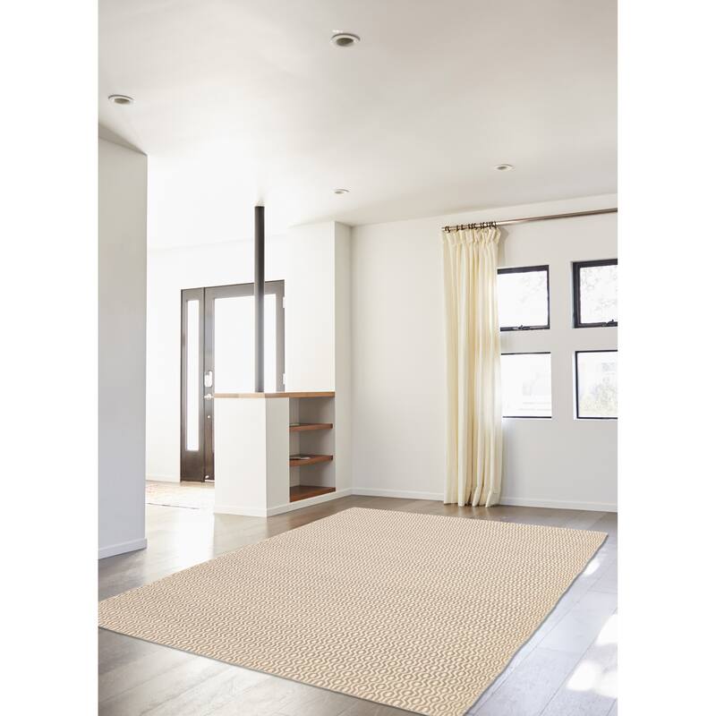 Nevada Grey Kilim 5'1" x 7'5" - 5'1 x 7'5