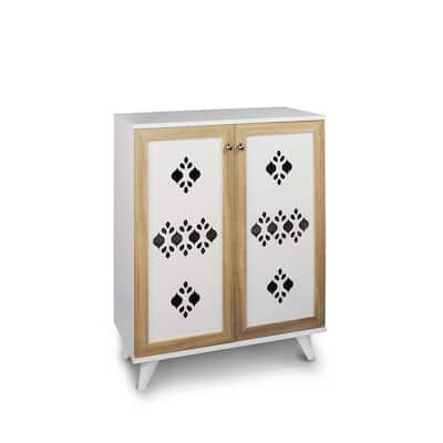 Karina Wood Material Shoe Cabinet