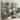 Large Triple Wide 5-Shelf Etagere Bookcase