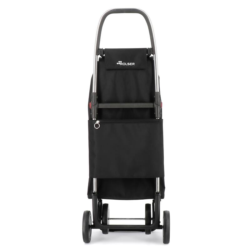 Rolser I-Max MF 4 Wheel Foldable Shopping Trolley - 15.35 in. W x 41.34 in. H x 12.6 in. D