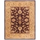 preview thumbnail 30 of 81, SAFAVIEH Handmade Classic Treva Traditional Oriental Wool Rug 7'6" x 9'6" - Dark Plum/Gold - Rectangle