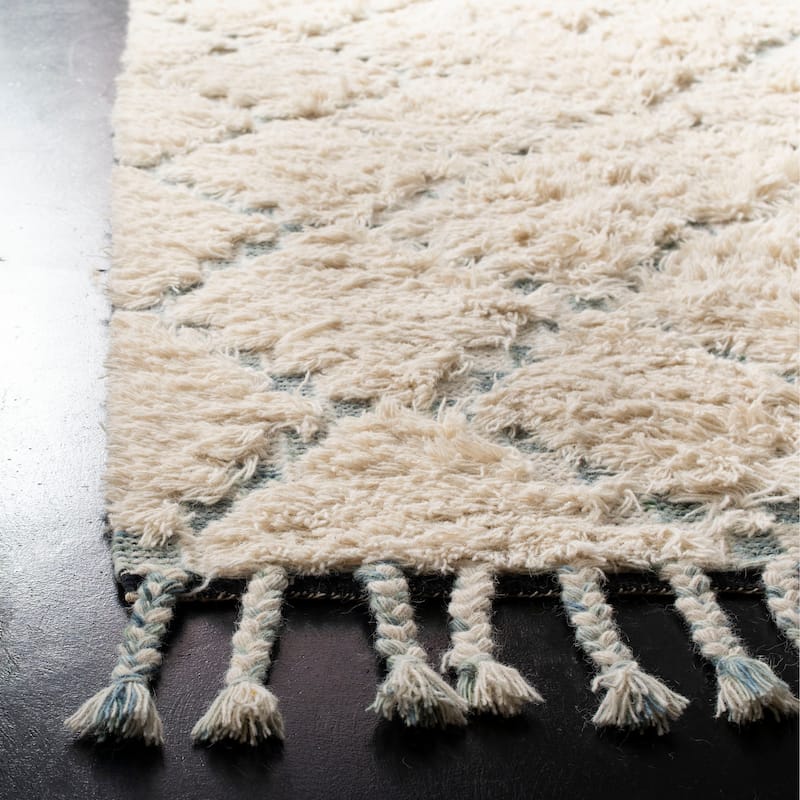 SAFAVIEH Hand-knotted Kenya Nelica Southwestern Tribal Wool Rug