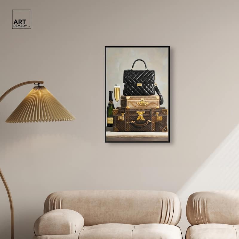 Getaway Necessities Canvas by Art Remedy