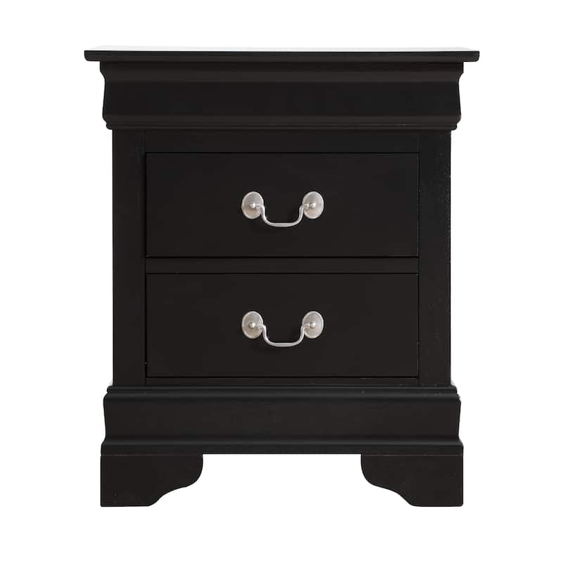 Lewis 2-drawer Wood Nightstand