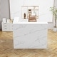 preview thumbnail 5 of 27, Working Reception Desk L Shaped Front Counter Reception Table Counter