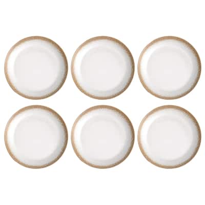 Abode Homewares by TarHong Carmel Reactive Dinner Plate, (MERGE), 10.5" , Set of 6