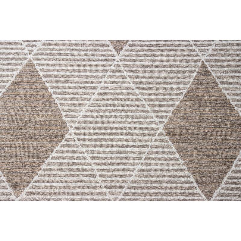 Bashian Heydy Ivory & Taupe Transitional Area Rug