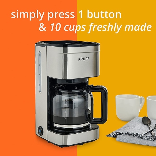 KRUPS Simply Brew 10 Cup Coffee Maker - On Sale - Bed Bath