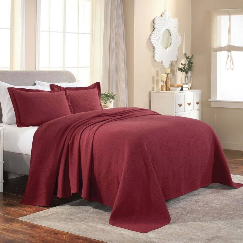 Superior Fleur De Lis Cotton Decorative Bedspread Set