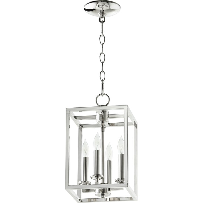 Quorum International 4 Light 8" Wide Taper Candle Chandelier