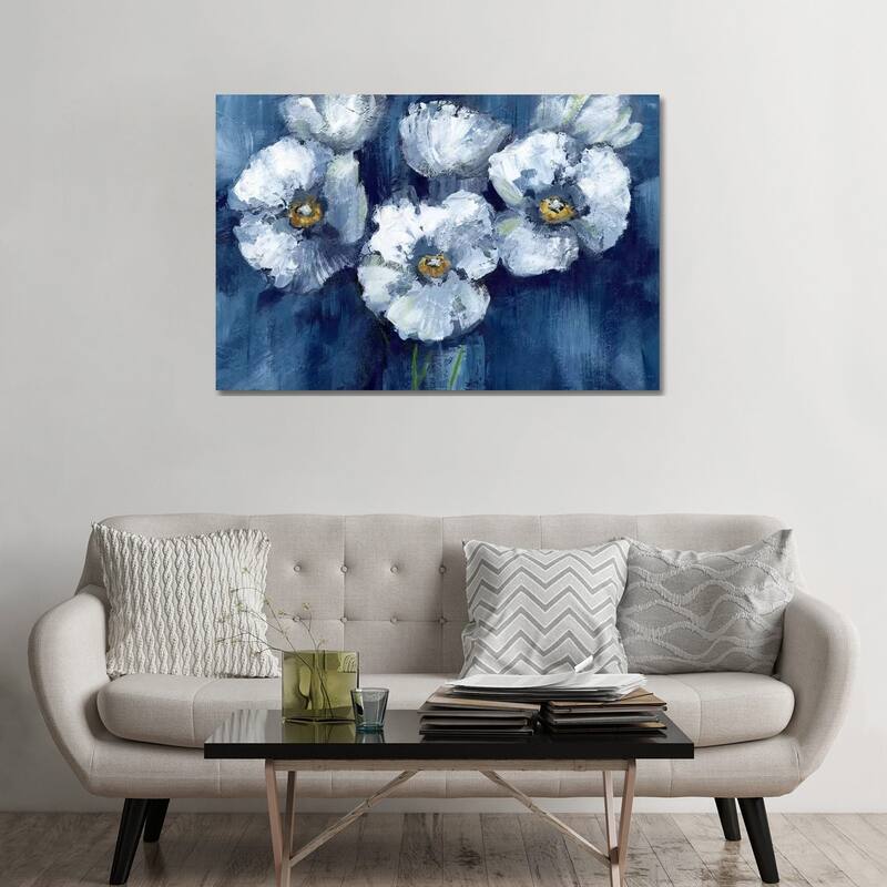 iCanvas "Blooming Poppies" by Nan Canvas Print - 32x48x1.5