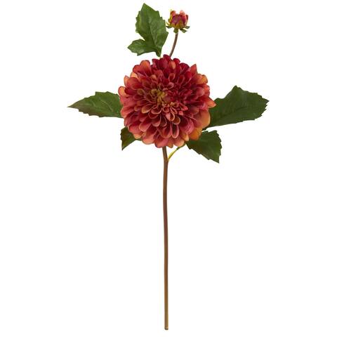 20" Dahlia Artificial Flower (Set of 6) - 20"