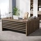 preview thumbnail 13 of 19, 62.2" Executive Desk with Mobile File Cabinet, L-Shaped Office Desk for Home Office