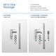 preview thumbnail 12 of 177, Luxury Single Hole Bathroom Faucet