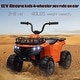 preview thumbnail 5 of 4, Kids Ride On ATV w/Remote Control 2 Speeds Orange
