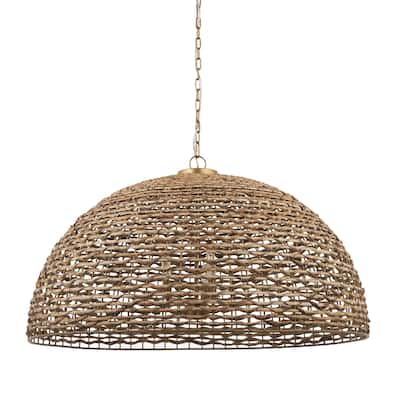 Sana Extra Large Watergrass Pendant Light - 37.8L x 37.8W x 21.5H
