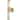 Spoleto Modern Brass Crystal Wall Sconce 2-Bulbs