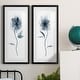 preview thumbnail 5 of 7, Indigo Floral I-Premium Gallery Framed Print - Ready to Hang