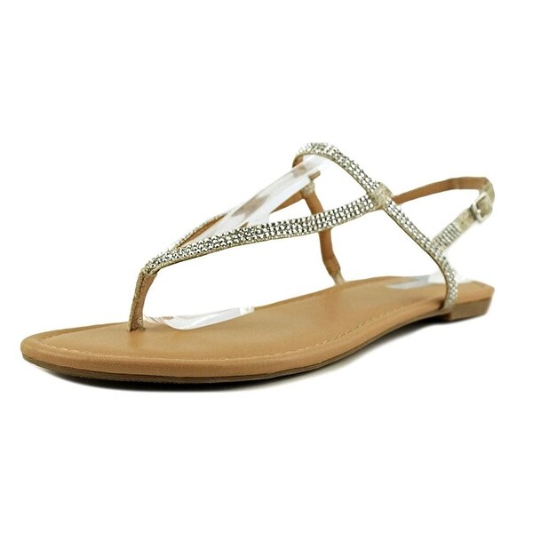 INC International Concepts Womens Macawi2 Fabric Split Toe Casual T-Strap San...