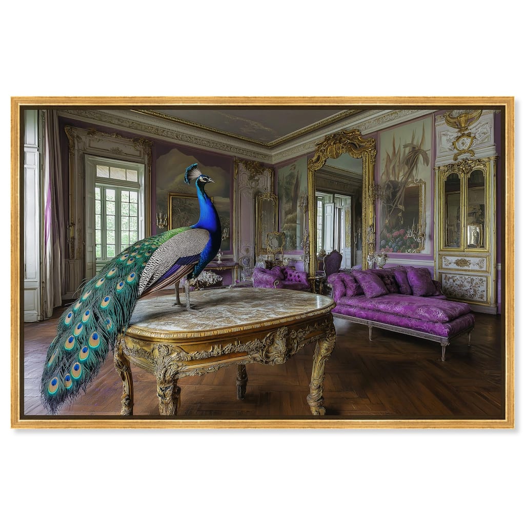 Royal Plumage Canvas by Art Remedy