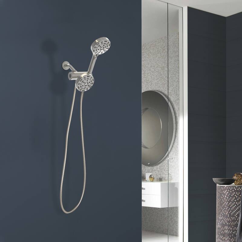 Topcraft Wall Mount Multi-Functional Dual Head Showerhead