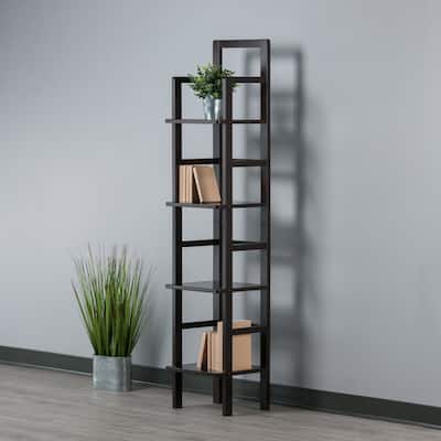 4-Tier Solid Wood Plant Stand, Storage Shelf, Baker's Rack with 4 Open Shelves for Kitchen, Dining Area