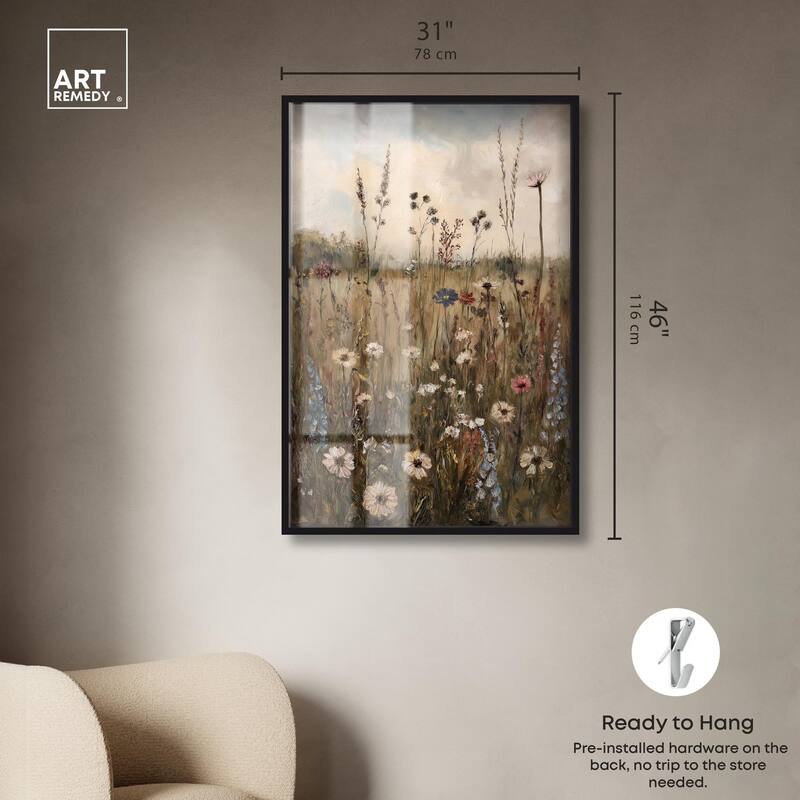 Field of Forgotten Dreams II Shadowbox by Art Remedy