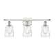 Option White and Polished Chrome / Clear